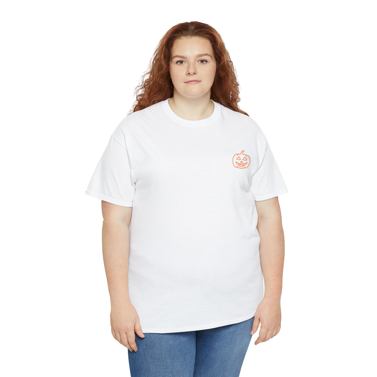 Pumpkin Unisex Heavy Cotton Tee