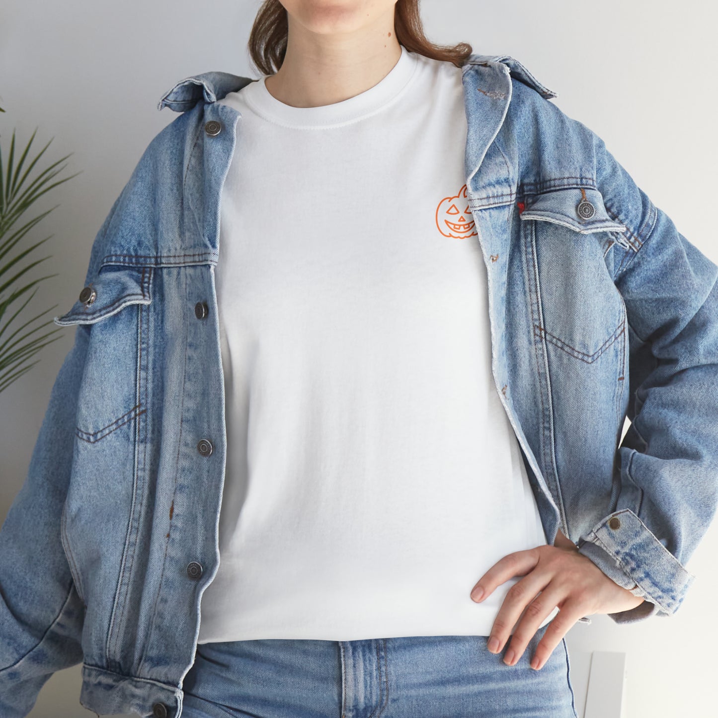 Pumpkin Unisex Heavy Cotton Tee
