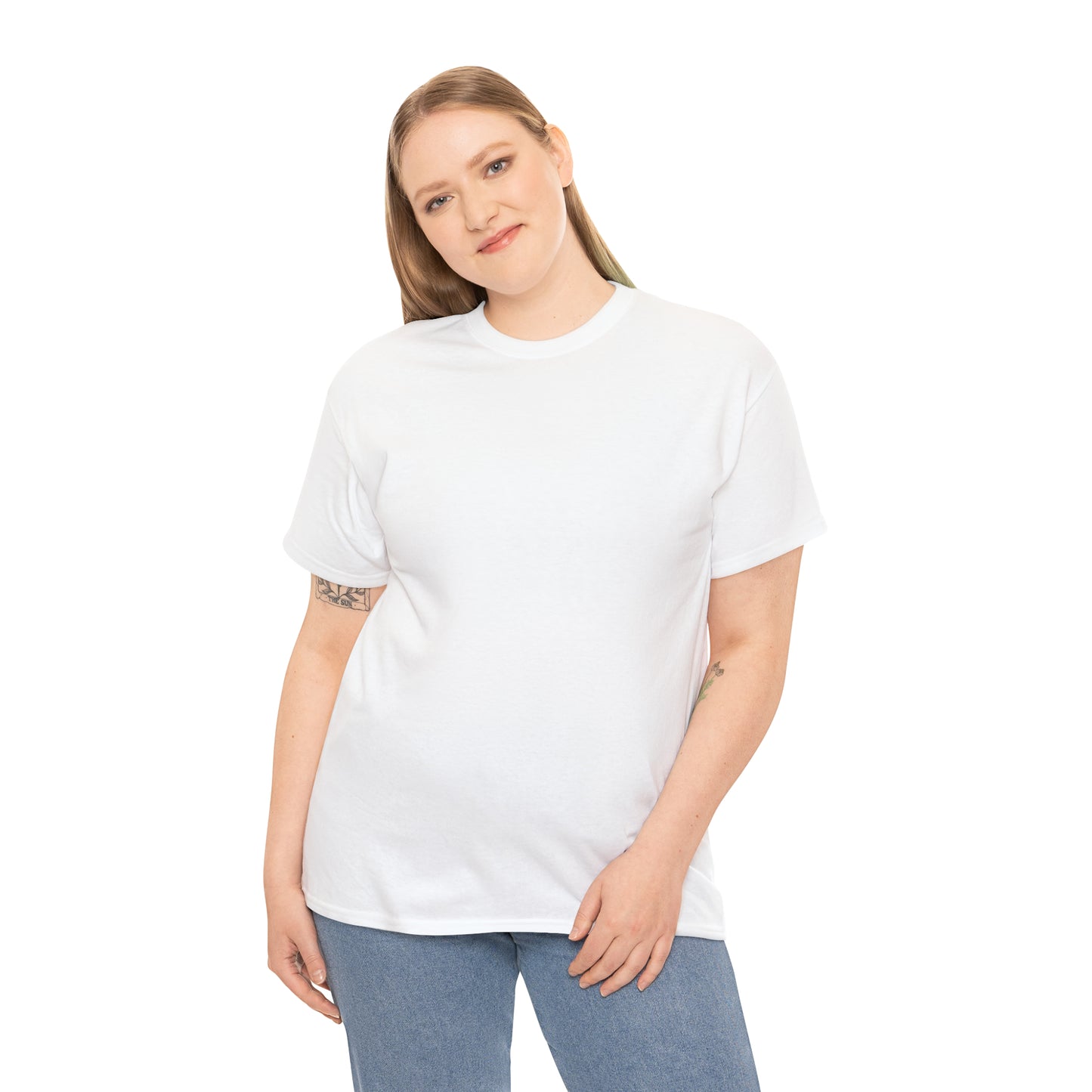 Simple Ghost Unisex Heavy Cotton Tee