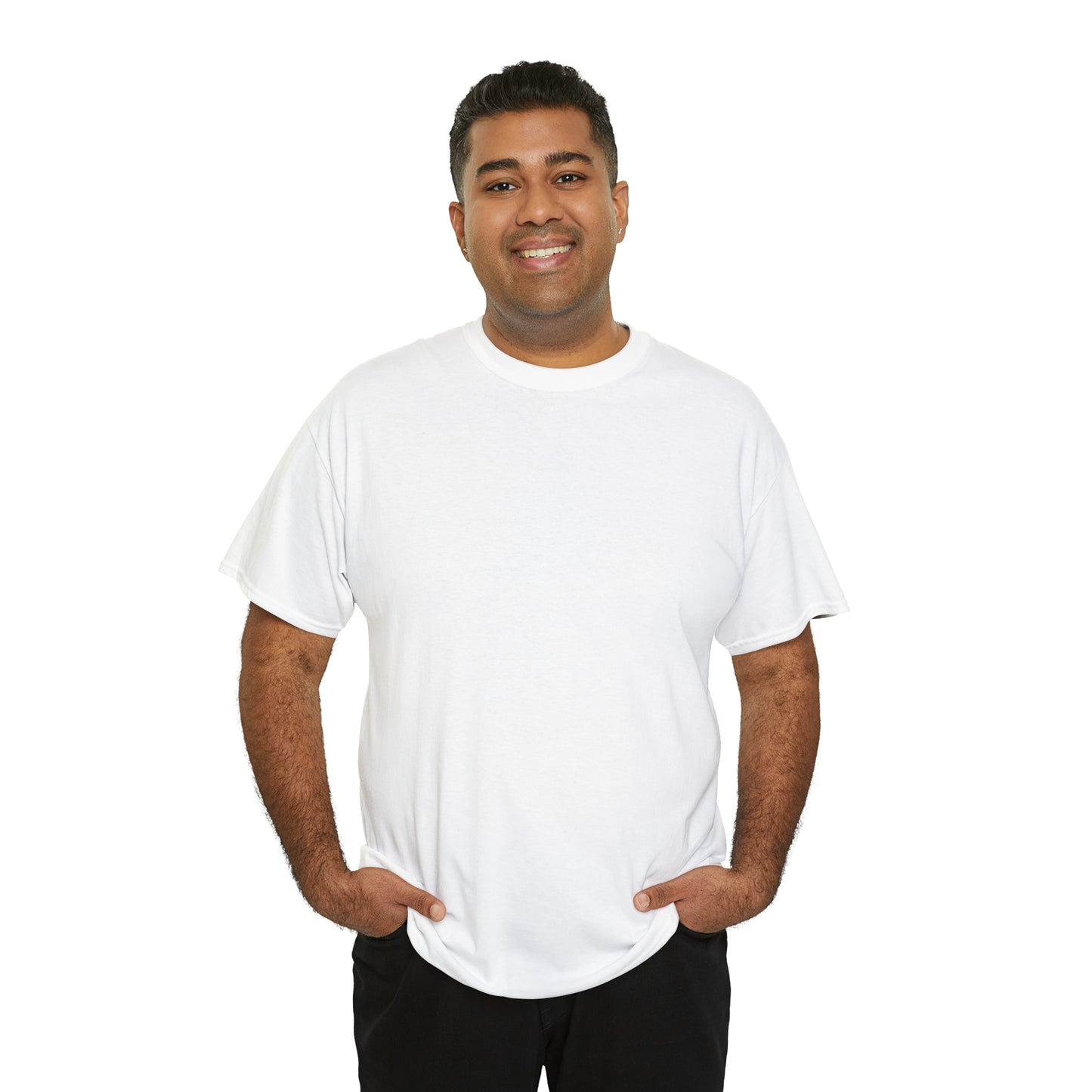 Simple Ghost Unisex Heavy Cotton Tee