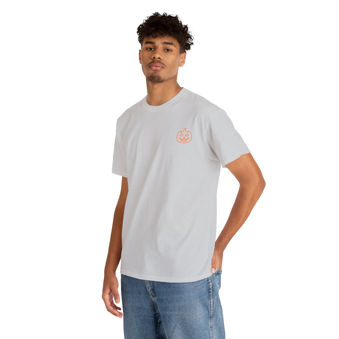 Pumpkin Unisex Heavy Cotton Tee