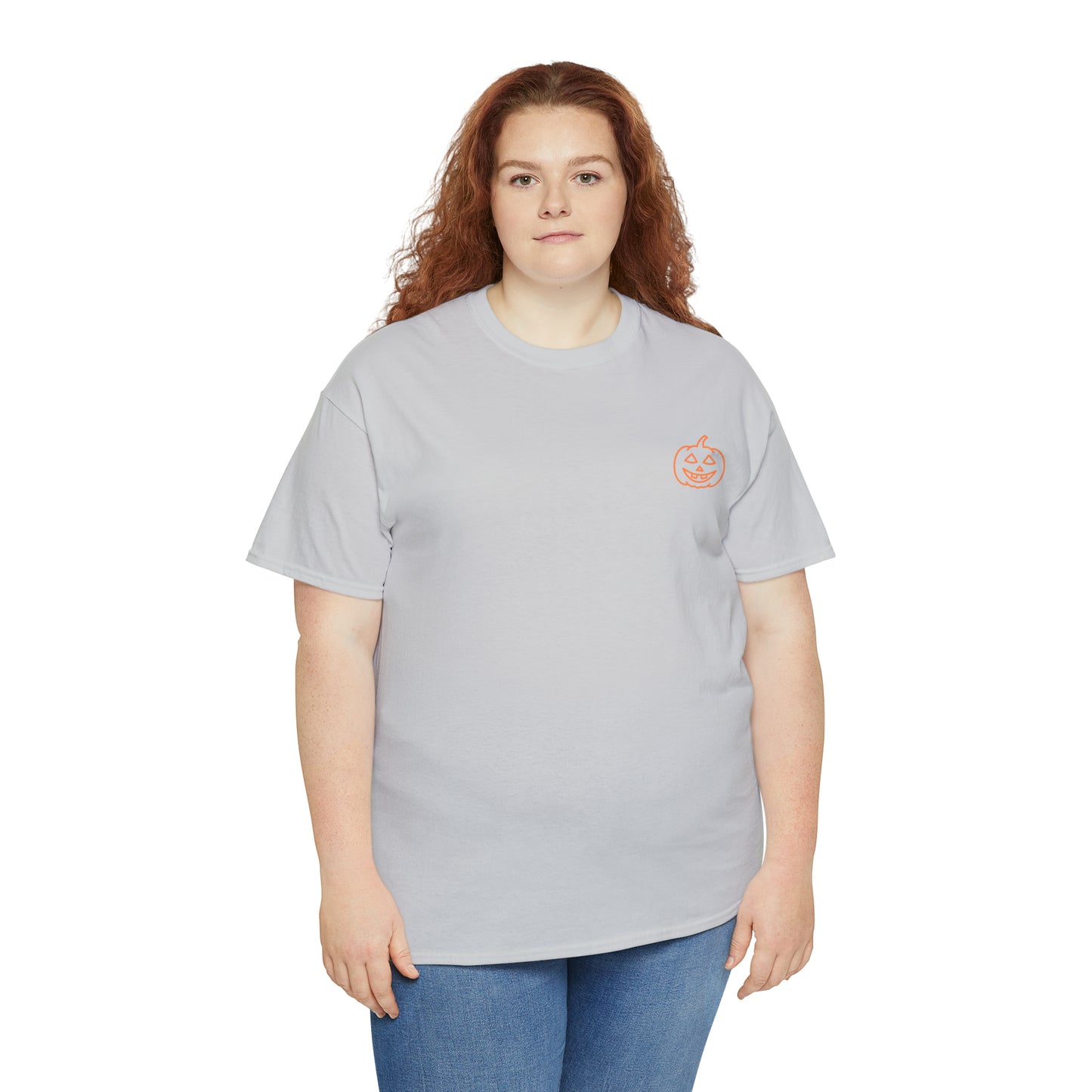 Pumpkin Unisex Heavy Cotton Tee