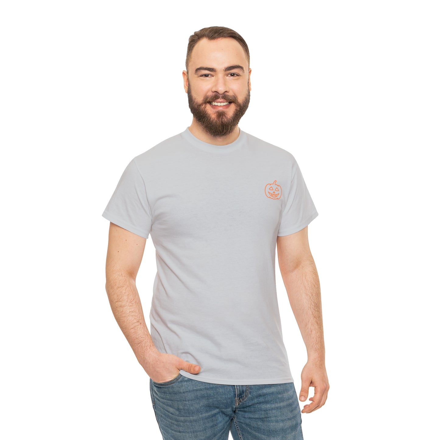 Pumpkin Unisex Heavy Cotton Tee