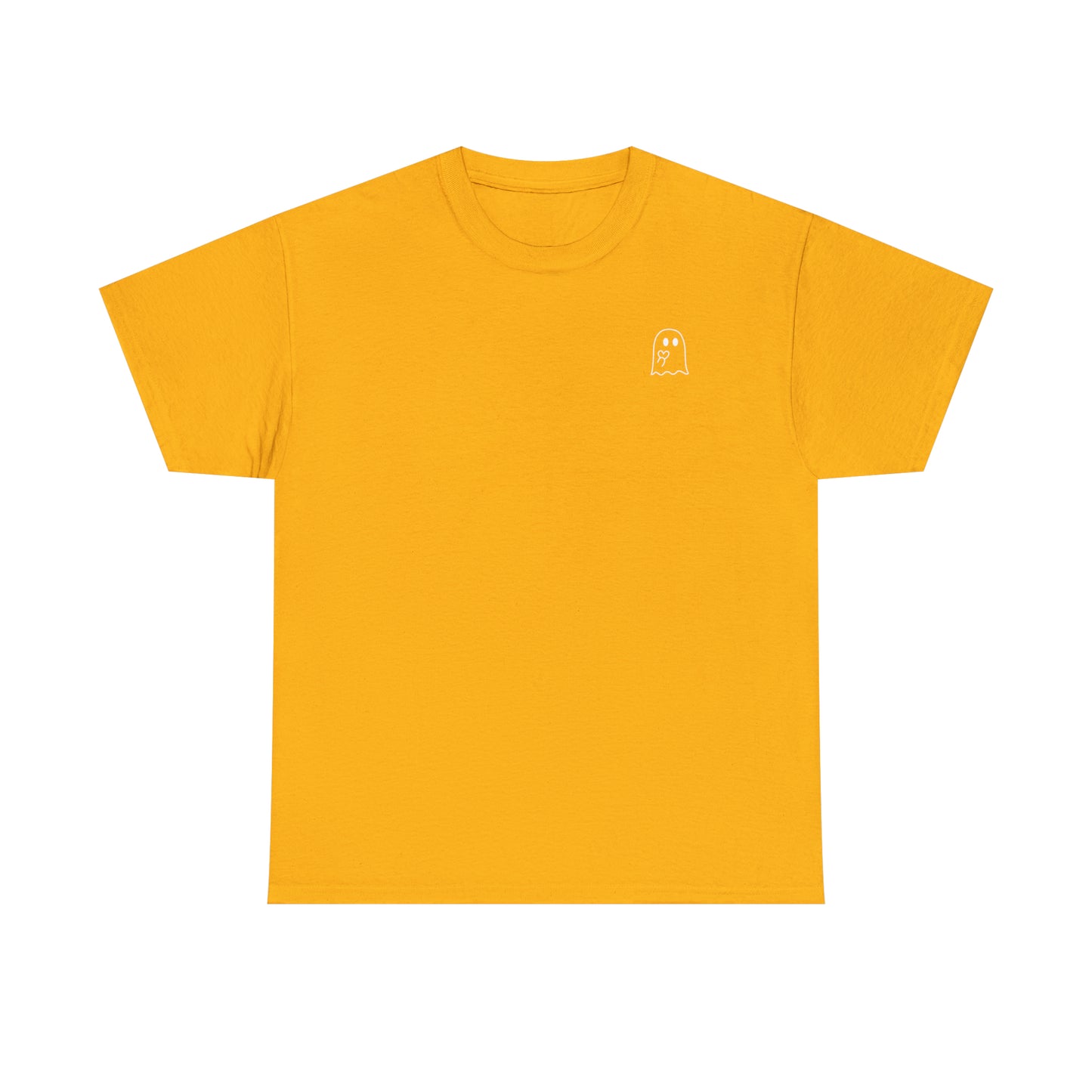 Simple Ghost Unisex Heavy Cotton Tee