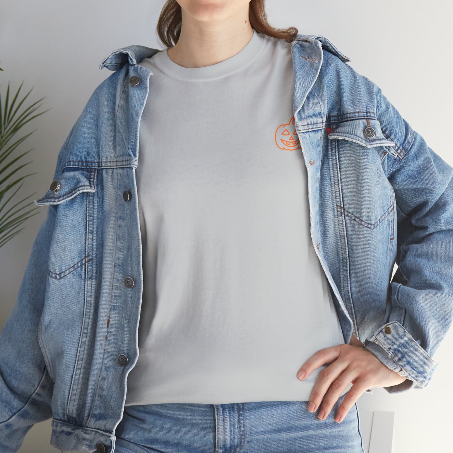 Pumpkin Unisex Heavy Cotton Tee