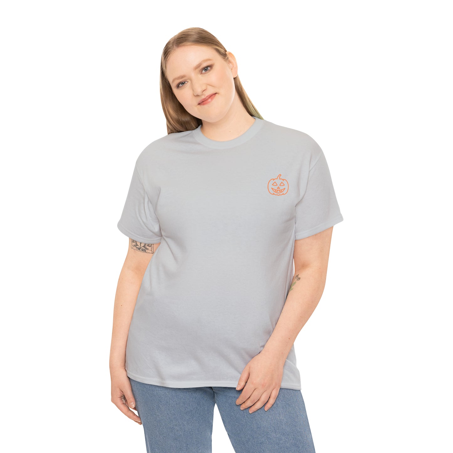 Pumpkin Unisex Heavy Cotton Tee