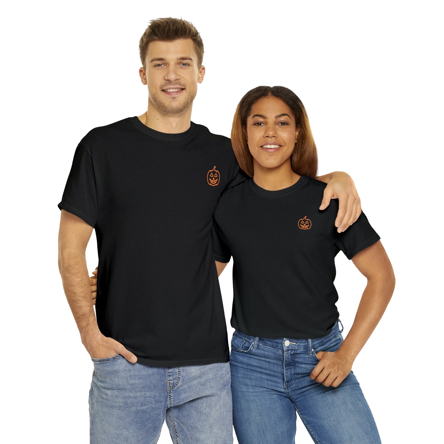 Pumpkin Unisex Heavy Cotton Tee