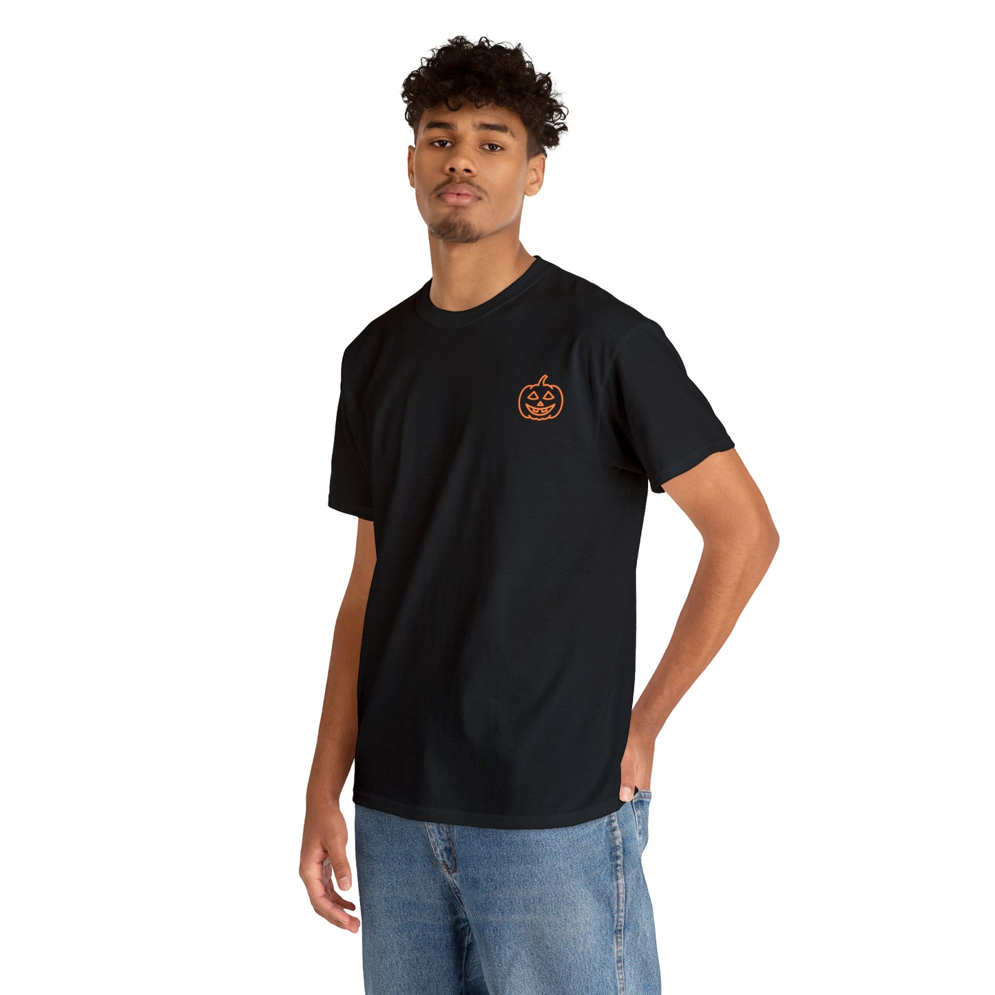 Pumpkin Unisex Heavy Cotton Tee